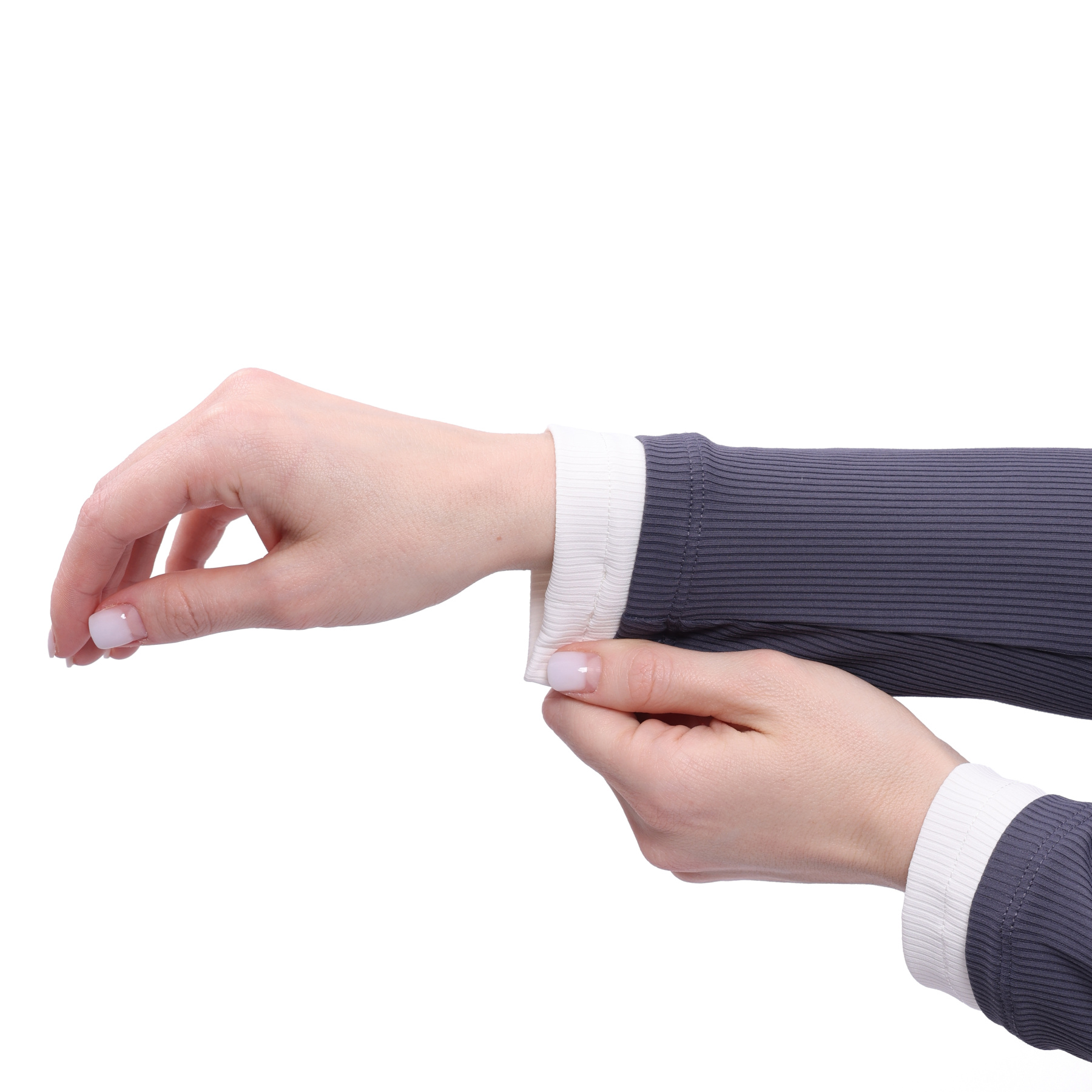 ATLW068-2 Лонгслив Workout серый